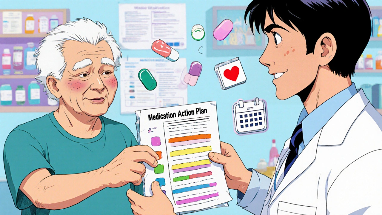 How to Use a Medication Action Plan Template During Healthcare Visits