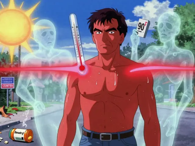 Medications That Cause Decreased Sweating and Heat Intolerance