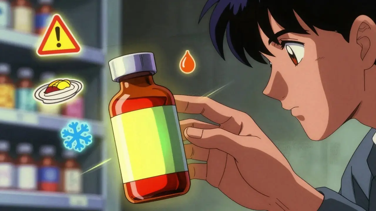 Pharmacy Auxiliary Labels: What the Color Stickers on Your Medicine Bottles Really Mean