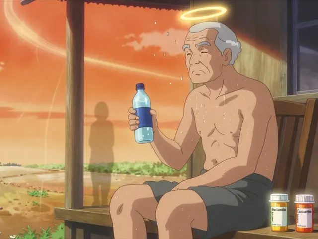 Heat Exposure Precautions with Diuretics and Anticholinergics